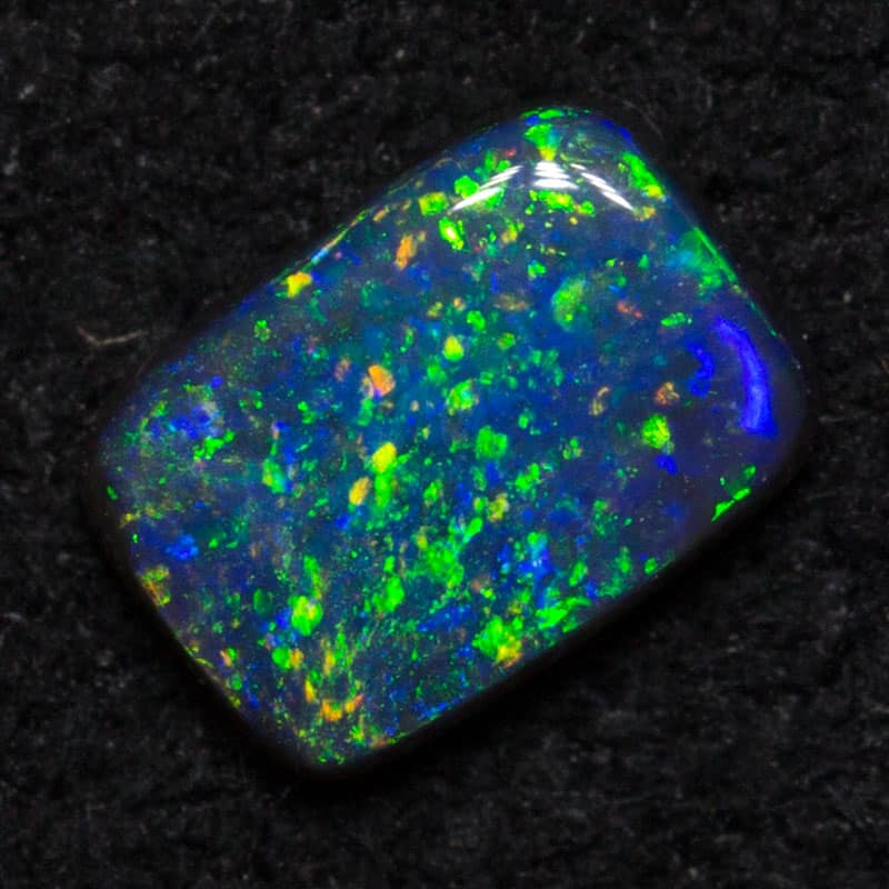 0.20 ct black opal 4.9x3.4x1.5mm