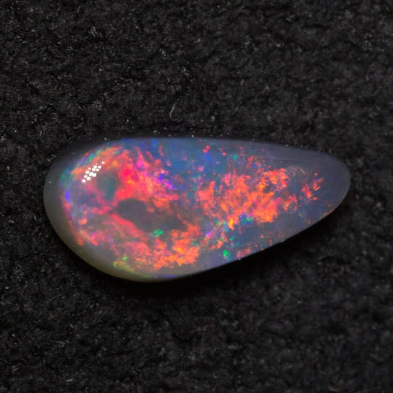 0.26 ct black opal 6.6x3.1x1.9mm
