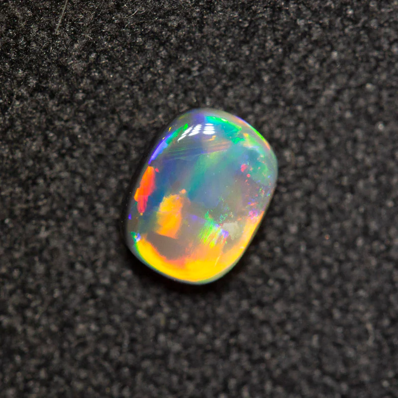 0.28 ct black opal 4.9x3.8x2mm