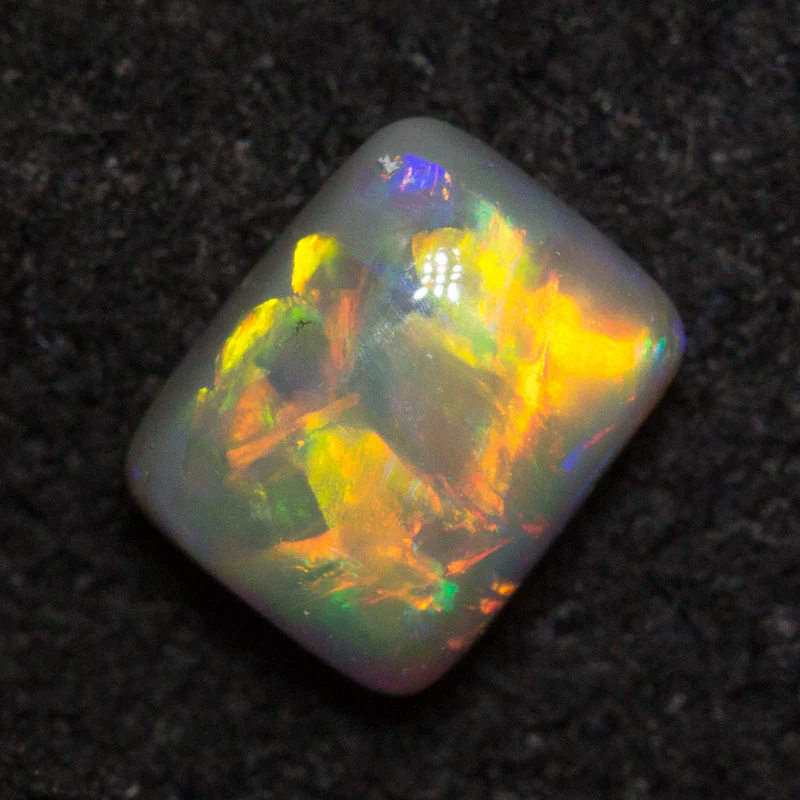 0.29 ct black opal 4.6x3.7x2.2mm