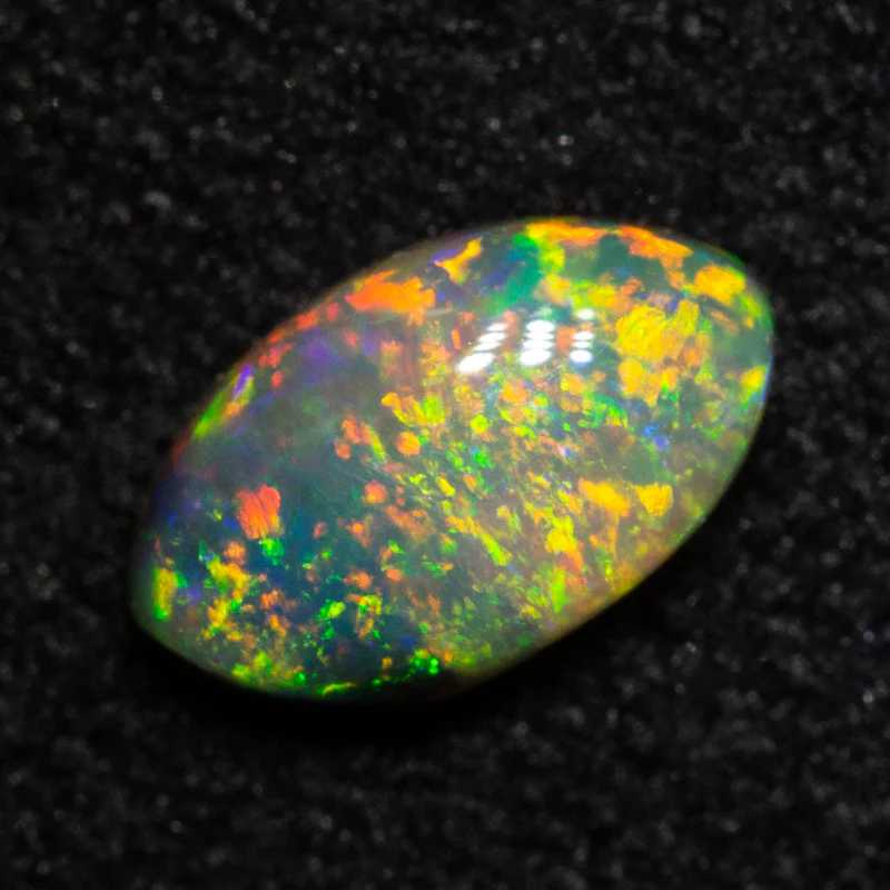 0.31 ct dark opal 6x3.5x2.2mm