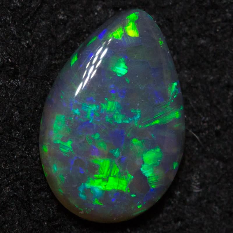 0.33 ct black opal 6.6x4.6x1.7mm