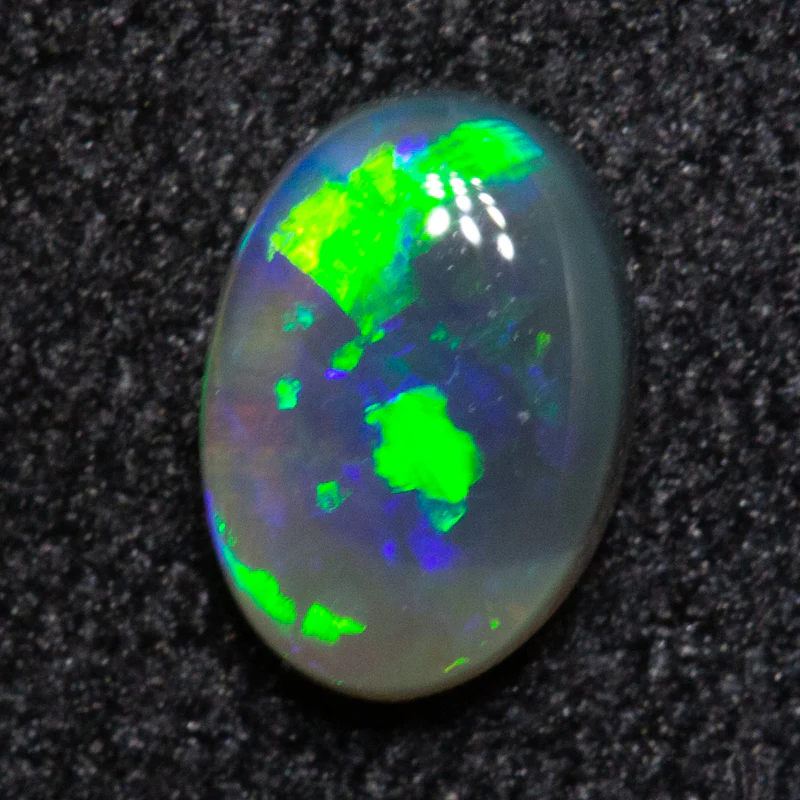 0.35 ct black opal 5.8x4.1x2.1mm