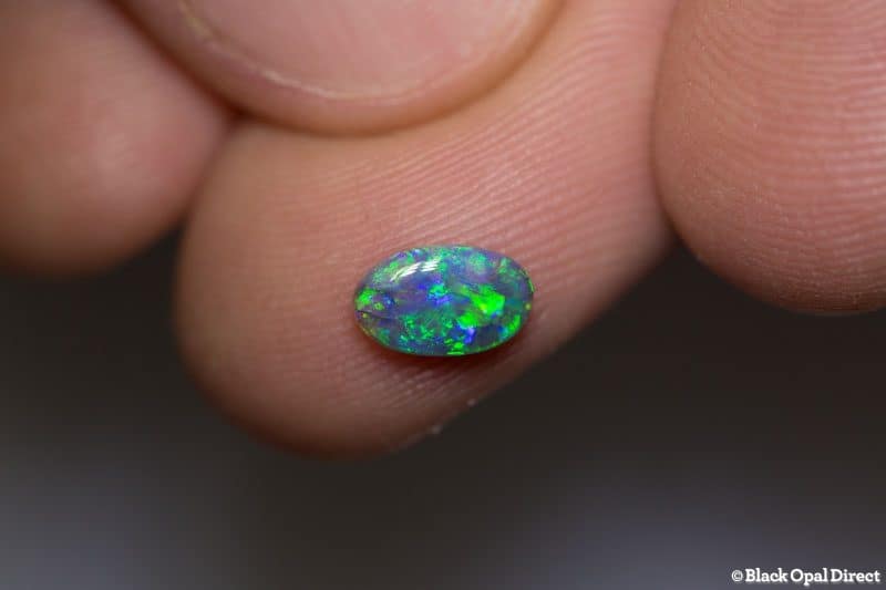0.40 ct dark opal 6x4x2mm - Image 2