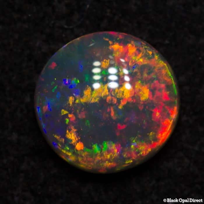 0.41 ct gem crystal opal 5mm round x2mm Deposit paid Annabell