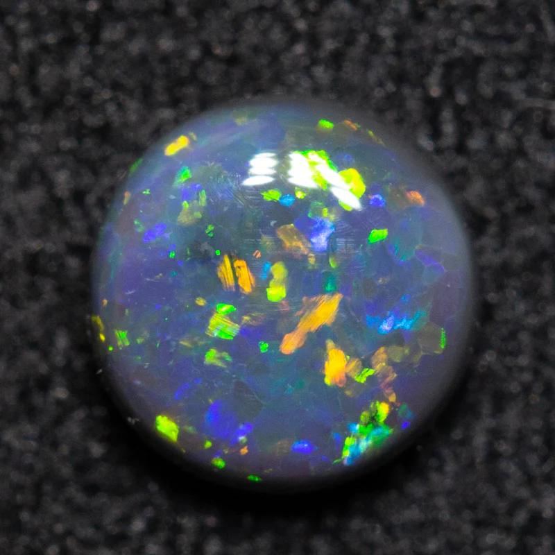0.42 ct black opal 5.1x5x2.2mm