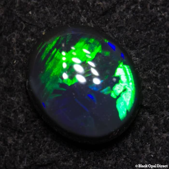 0.42 ct black opal 5.5x5x2mm