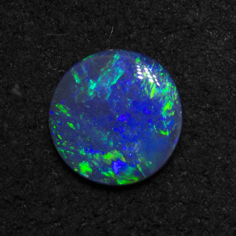 0.42 ct black opal 6.2x6x1.7mm