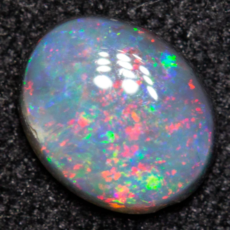 0.43 ct black opal 6.1x5x2.1mm