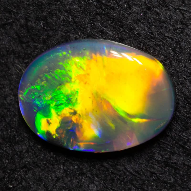 0.43 ct black opal 6.8x5x2mm