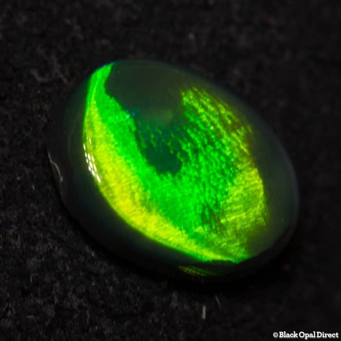 0.45 ct black opal 6.5x5x2mm