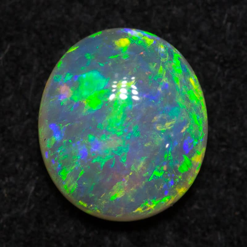 0.49 ct crystal opal 6x5.3x2.5mm