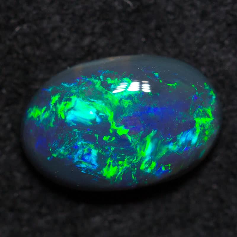 0.53ct black opal 7x4.5x2mm