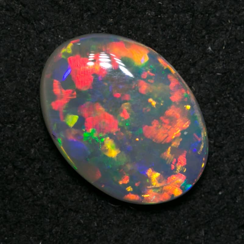 0.54 ct gem crystal opal 7.8x6.5x2mm