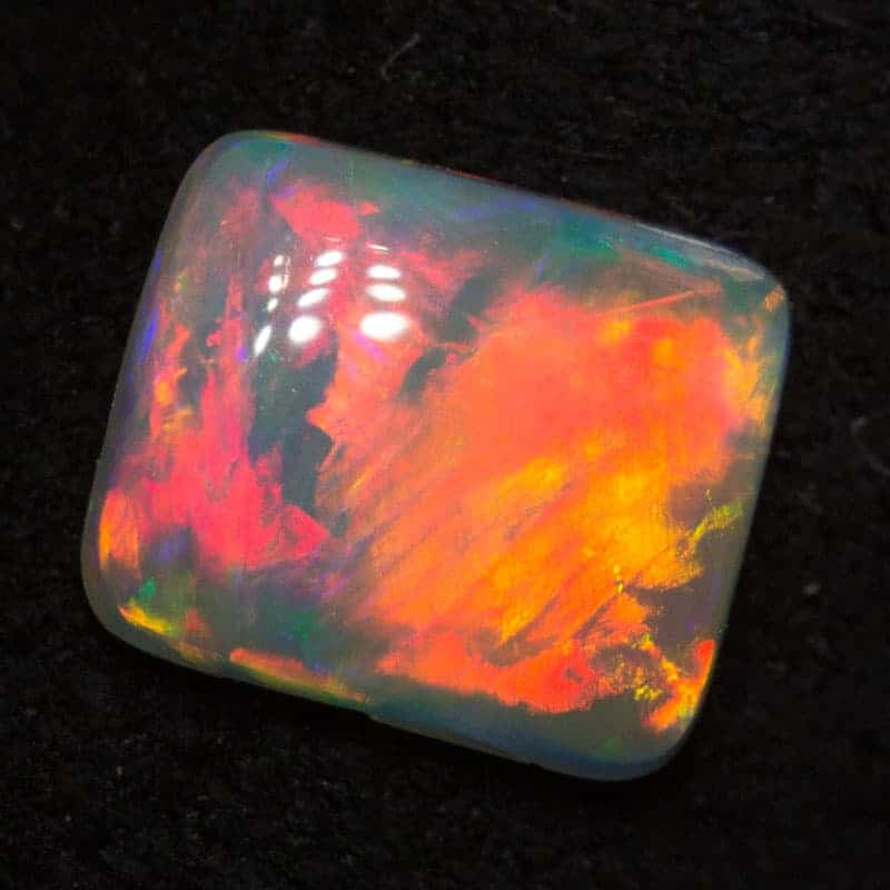 0.57 ct gem crystal opal 6.4x5.5x2mm