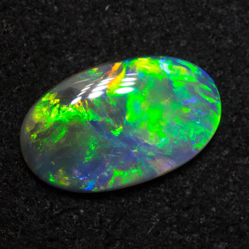 0.59 ct black opal 8.7x5.3x1.8mm