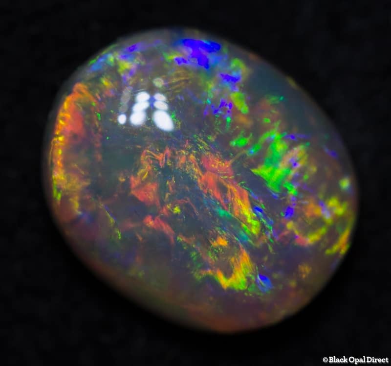 0.59 ct crystal opal 6.5x5.5x3mm