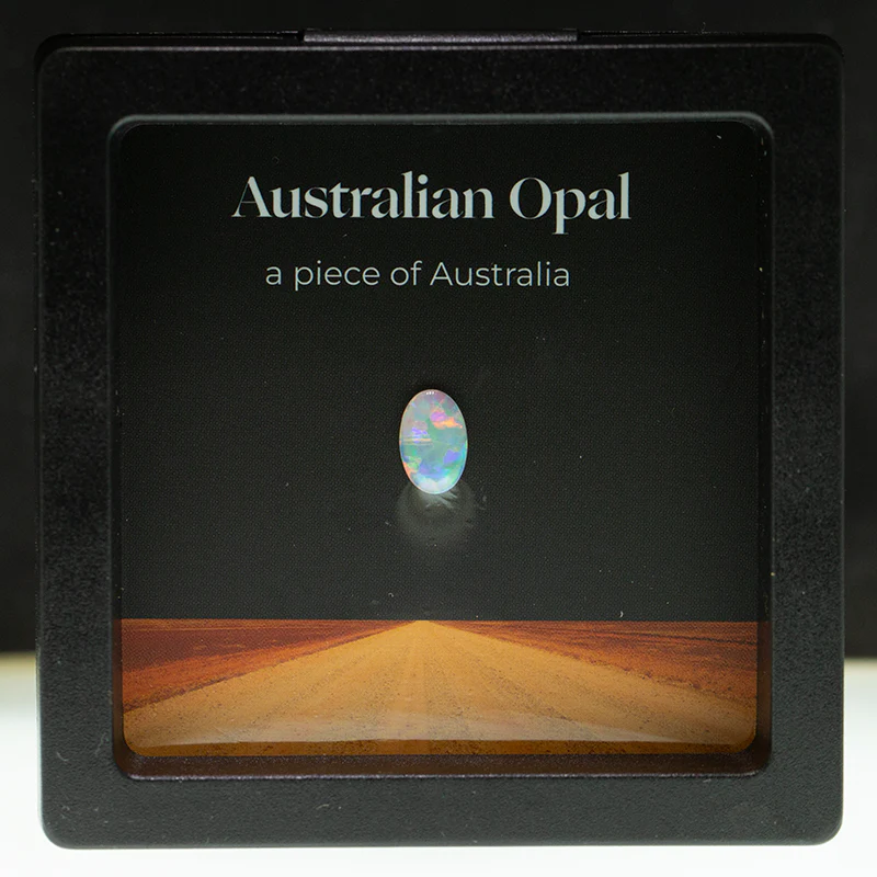 0.62 ct crystal opal treasure box