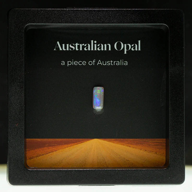 0.64 ct dark opal treasure box