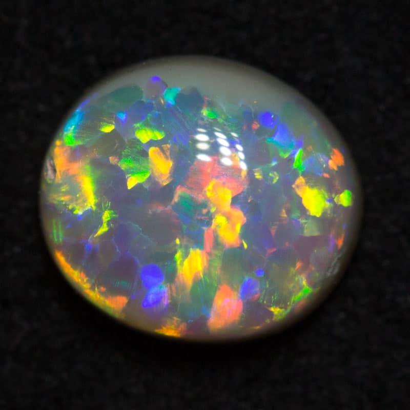 0.65 ct gem crystal opal 6x5x3mm