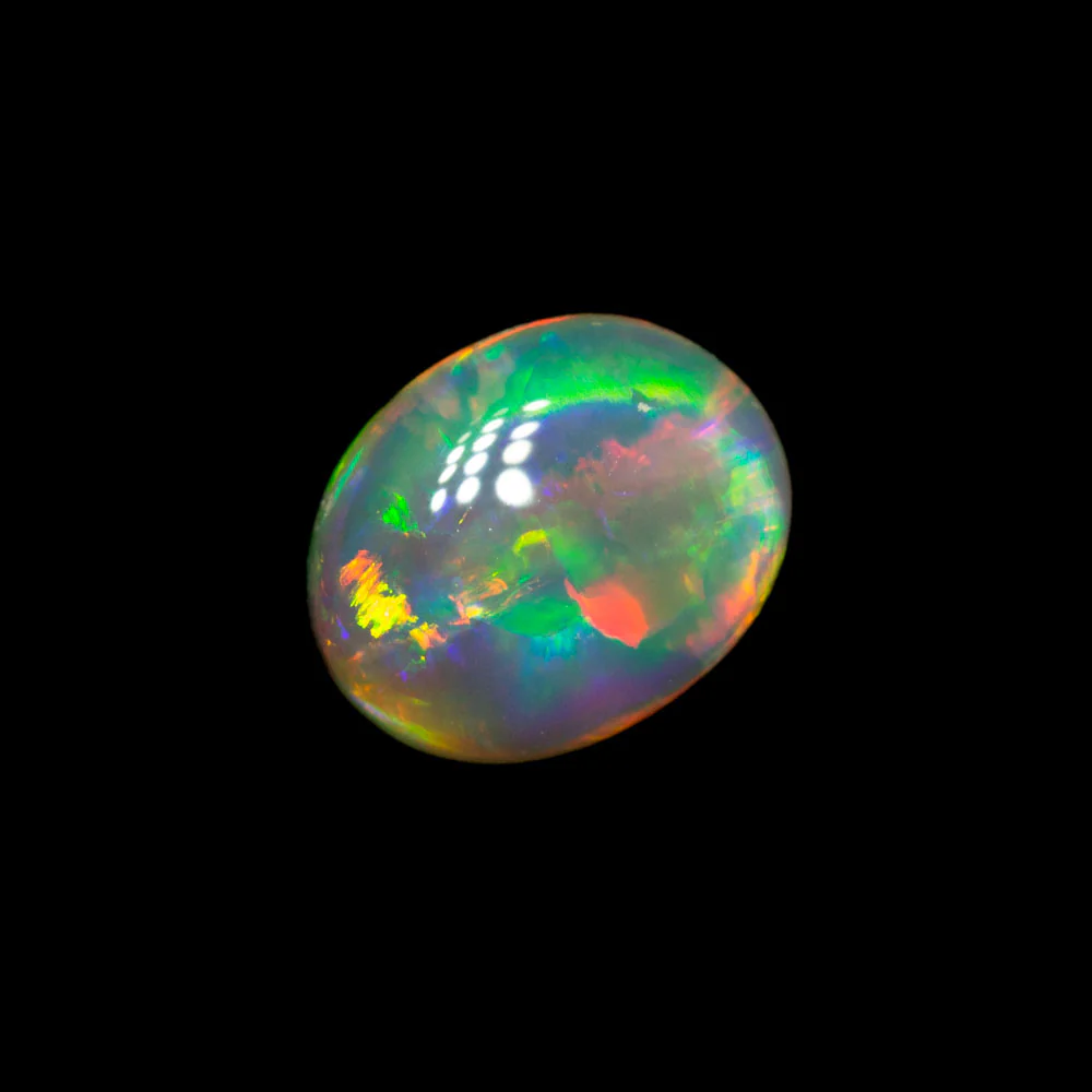 0.66 ct crystal opal 7x5.7x2.6mm