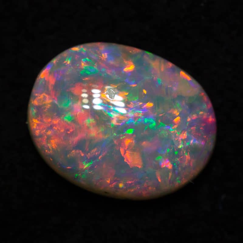 0.67 ct crystal opal 6.9x5.4x2.8mm