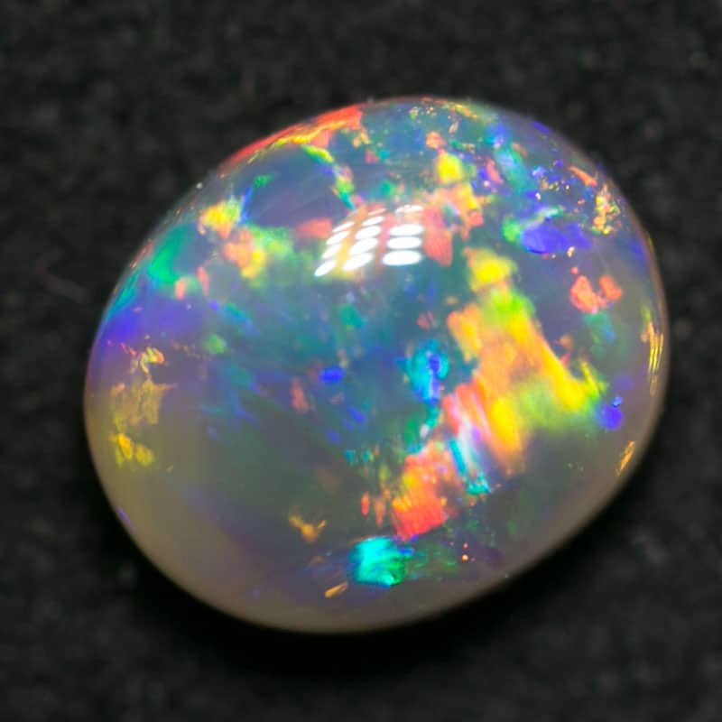 0.67 ct dark crystal opal 6x5x3mm