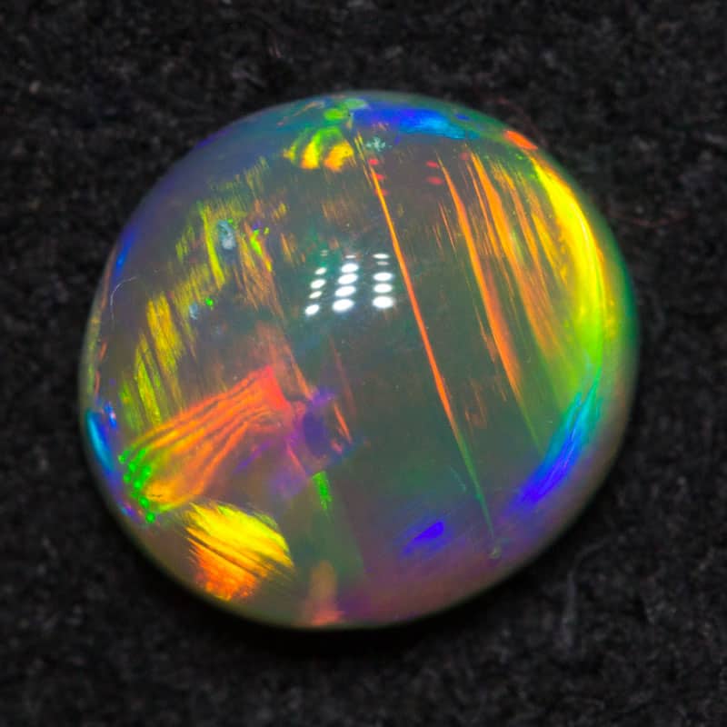 0.69 ct gem crystal opal 5.8x6.2x3mm