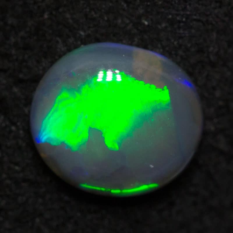 0.70 ct black opal 6.9x6x2.5mm