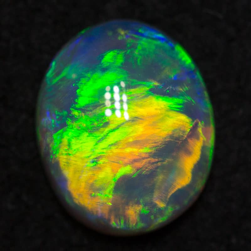 0.70 ct gem crystal opal 7x6x3mm