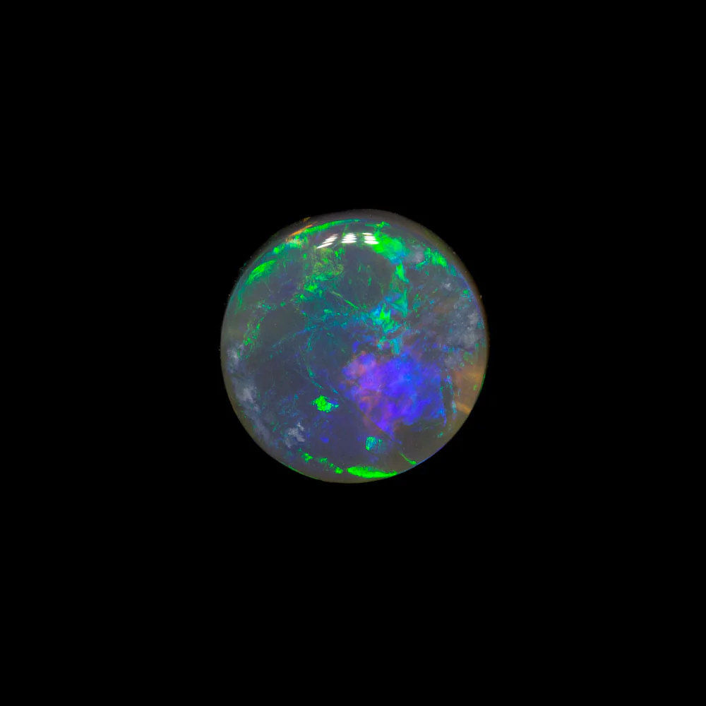 0.72 ct dark opal 6.2x6.1x2.7mm - Image 2