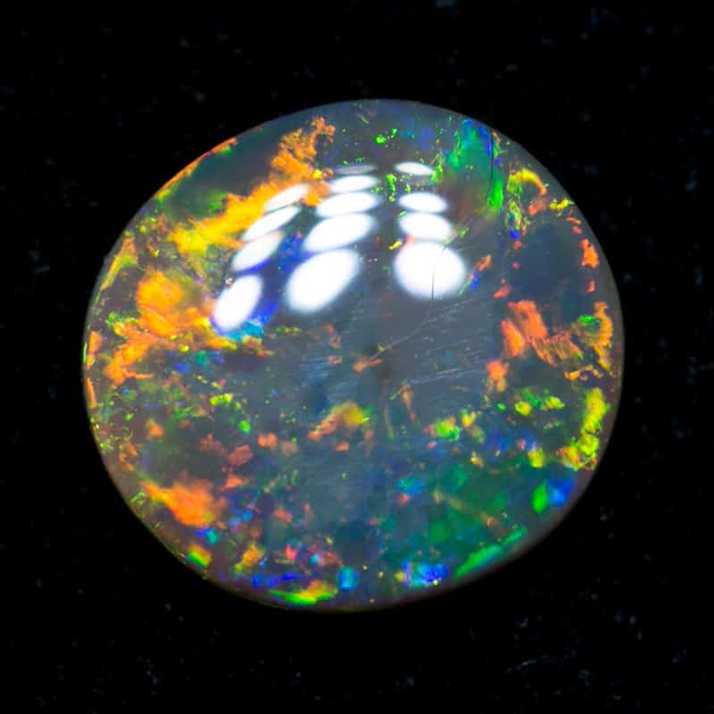 0.73 ct crystal opal 7.5x7x2mm