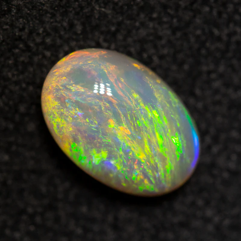 0.74 ct double-sided crystal opal 7.5x5x3.2mm