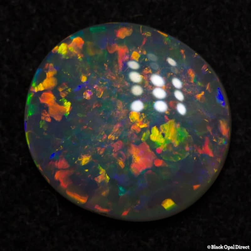 0.74 ct gem crystal opal 7.5x7x2mm