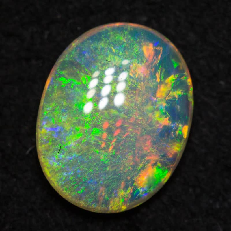0.78 ct crystal opal 8x6.3x2.4mm