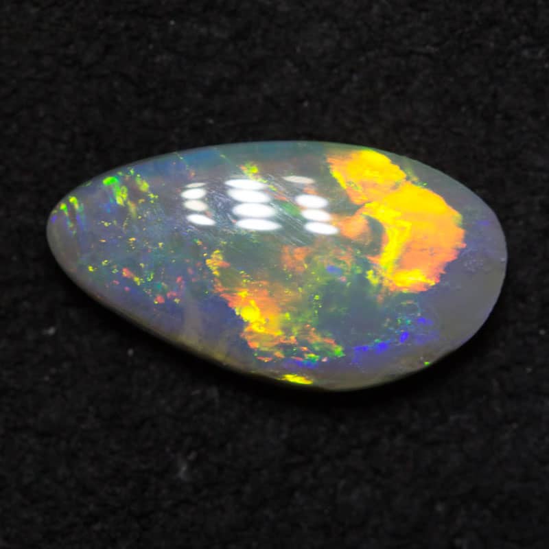 0.79 ct dark opal 10x5x2mm