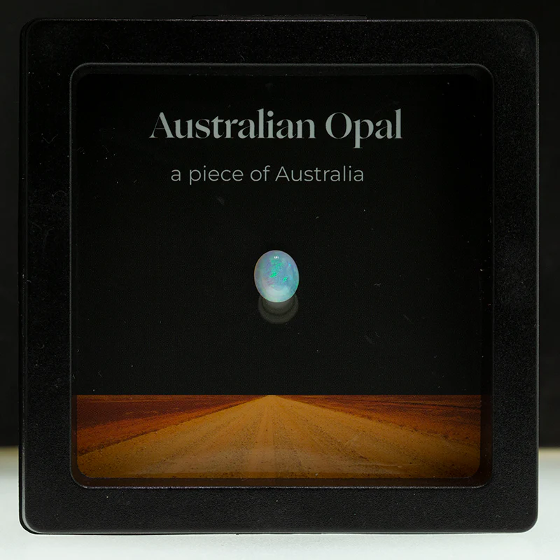 0.80 ct crystal opal treasure box