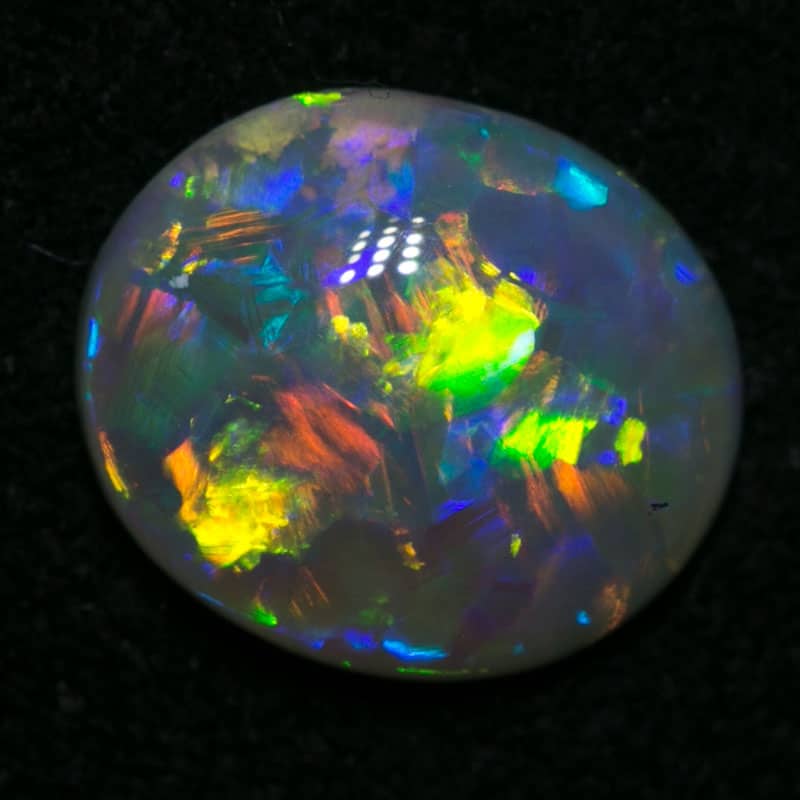 0.85 ct crystal opal 8x7x2mm