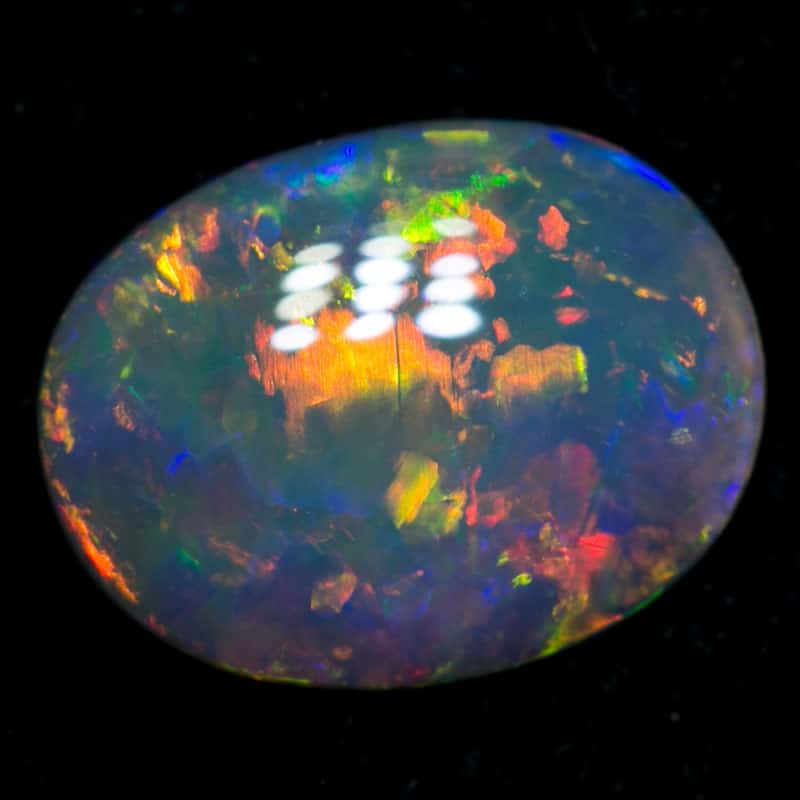 0.86 ct crystal opal 9.6x7x2mm