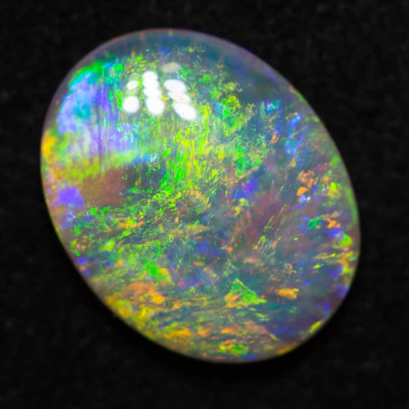 0.88 ct crystal opal 8.5x7x2mm