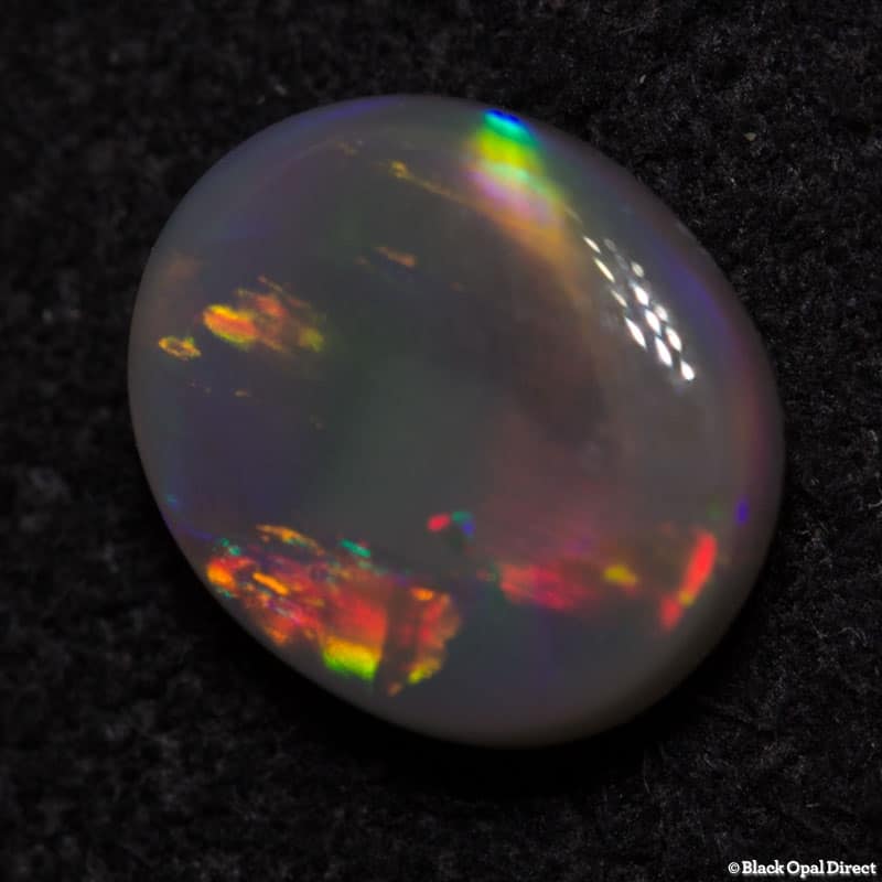 0.89 ct semi black opal 7.5x6.5x3mm