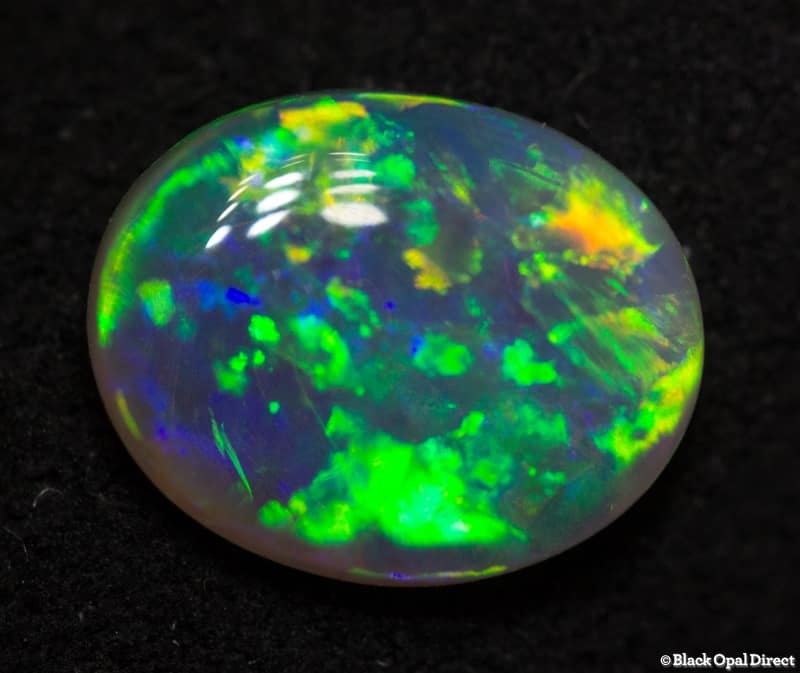 0.90 ct crystal opal 8x6.5x2mm