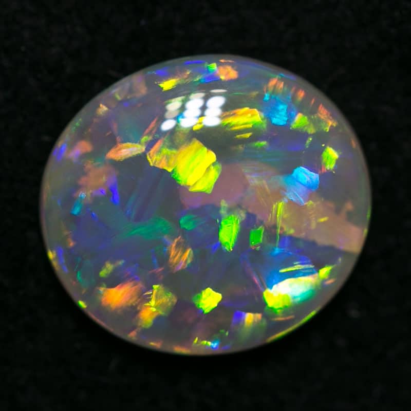 0.92 ct gem crystal opal 8x7x2mm