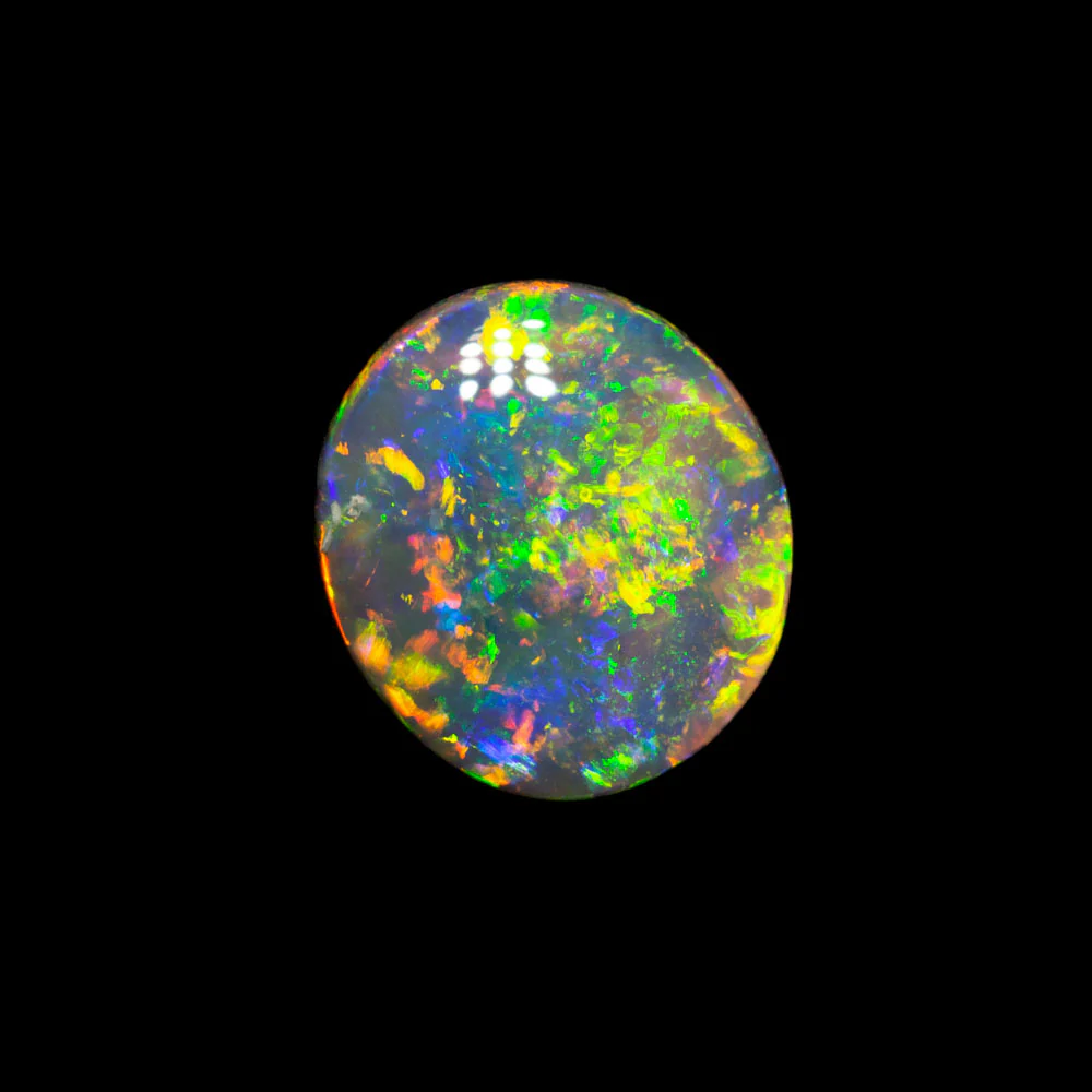 0.93 ct crystal opal 8.4x7.6x2.3mm - Image 2