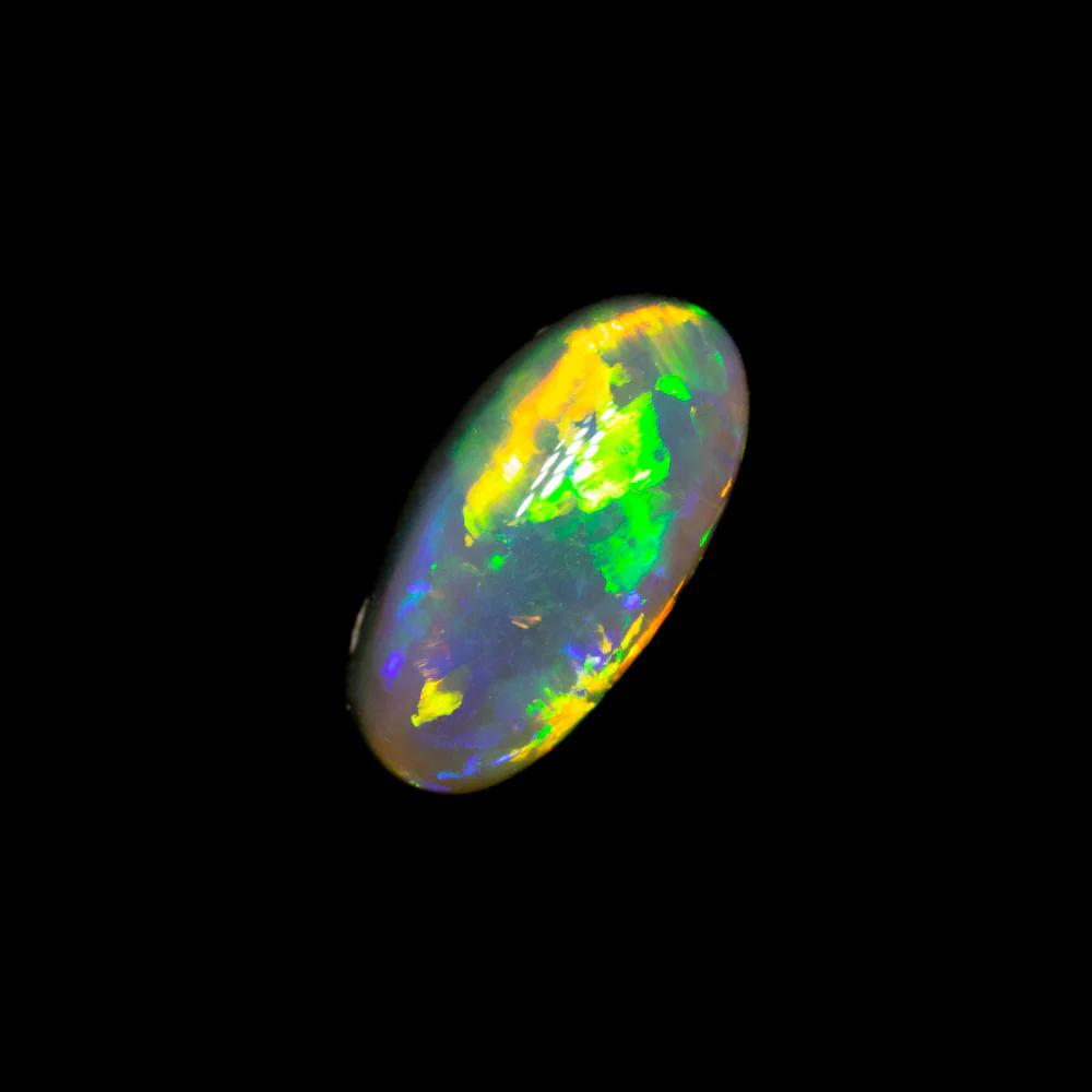 0.93 ct dark opal 8.7x4.4x3.8mm