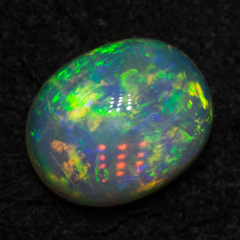 0.93 ct gem crystal opal 6.7x5.4x4mm