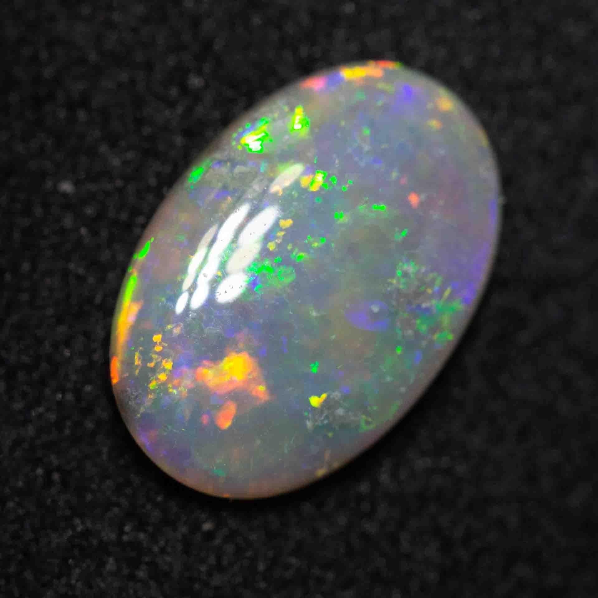 0.94 ct dark opal 9.7x6.5x2.2mm