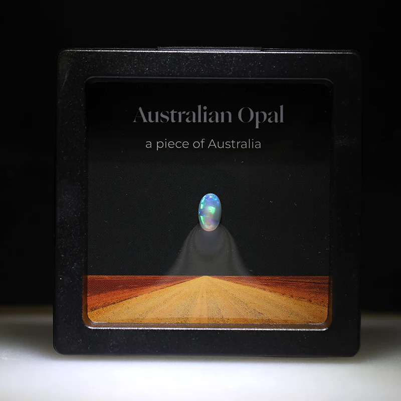 0.99 ct crystal opal treasure box