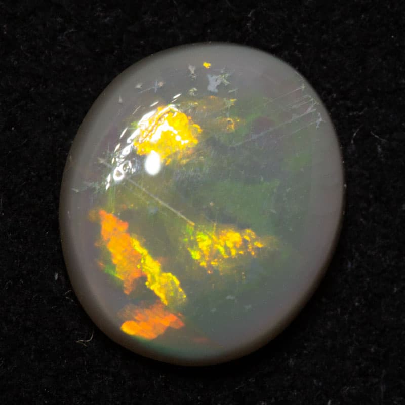 1.00 ct dark opal 8x7x2.8mm