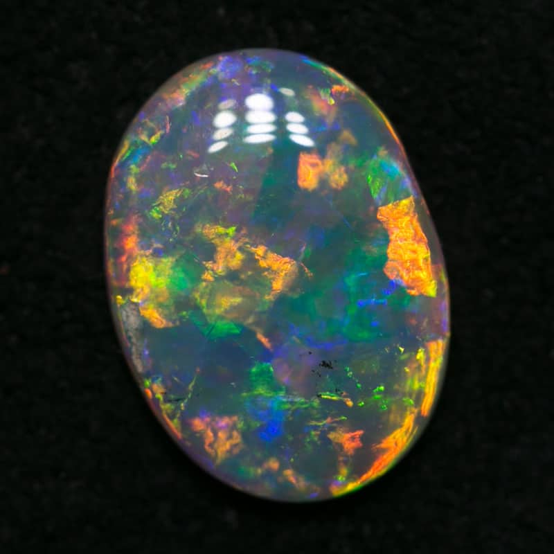 1.02 ct gem crystal opal 9.5x7x2mm